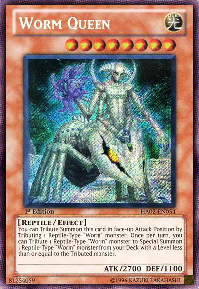 Worm Queen [HA02-EN054] Secret Rare on Sale