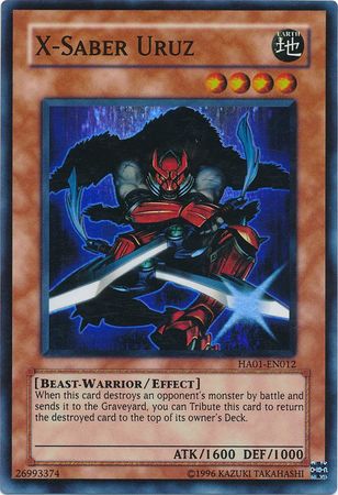 X-Saber Uruz [HA01-EN012] Super Rare Cheap