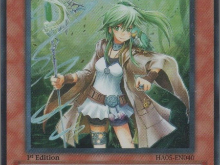 Winda, Priestess of Gusto [HA05-EN040] Super Rare Fashion