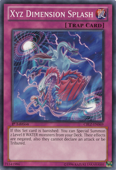 Xyz Dimension Splash [CBLZ-EN069] Common For Cheap